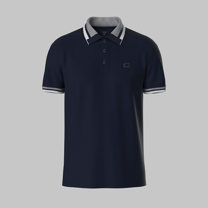 Picture of TORR Navy Performance Polo