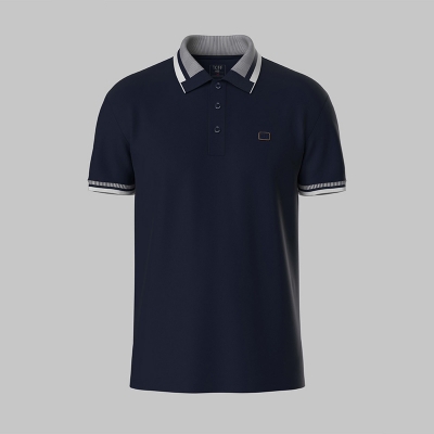 Picture of TORR Navy Performance Polo