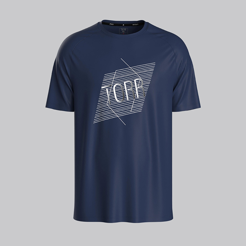 Picture of TORR Navy Men's Activewear T-shirt