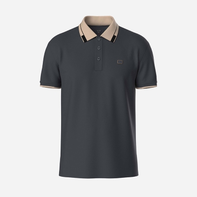 Picture of TORR Dark Grey Performance Polo