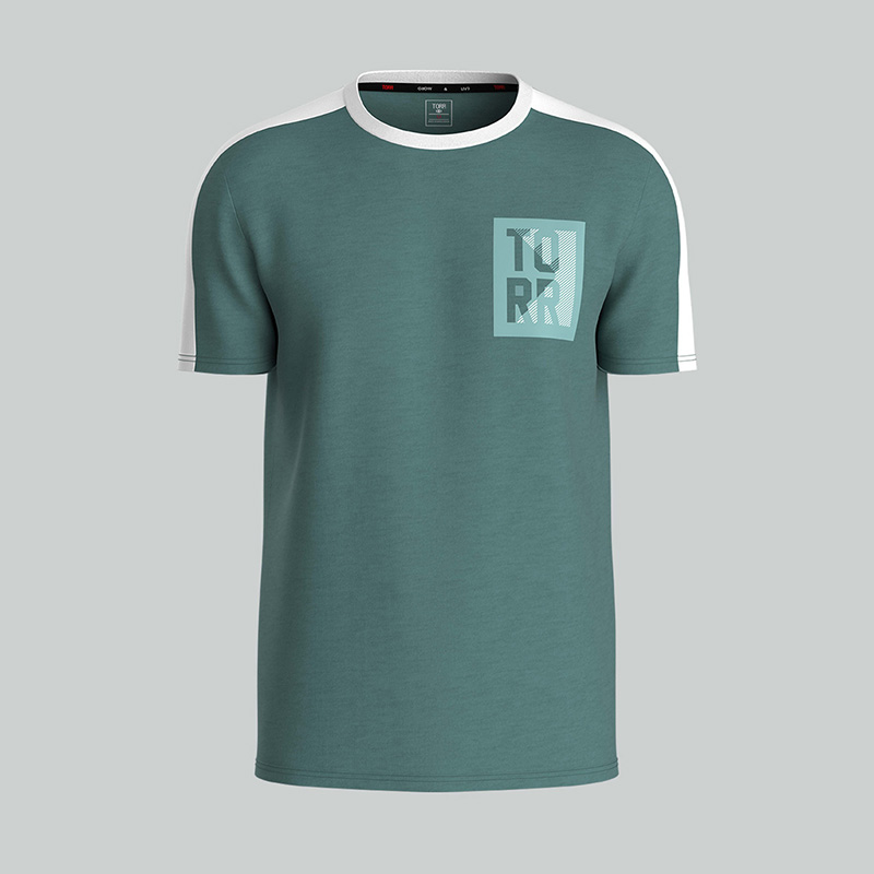 Picture of TORR Pacific & White Men's T-shirt