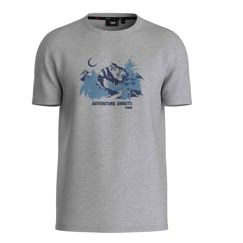 Picture of TORR Grey Chine Men's  T-shirt