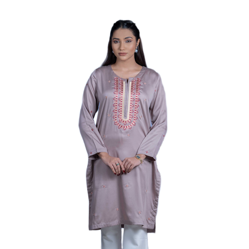 Picture of TORR Mauve Ethnic Wear (01 Piece Kurti)