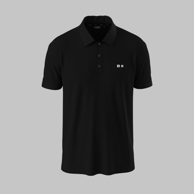 Picture of TORR Black Classic Polo