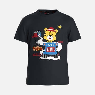 Picture of TORR Dark Grey Boys T-shirt