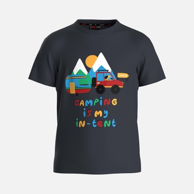 Picture of TORR Dark Grey Boys T-shirt