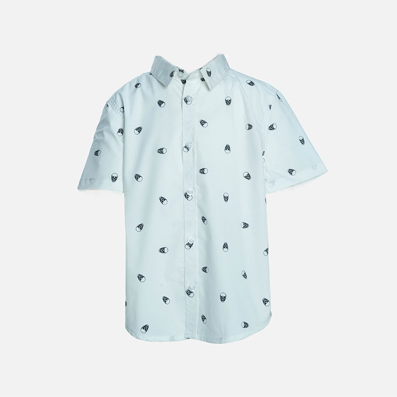 Picture of TORR White Aop Boys Shirt