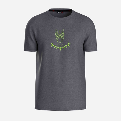 Picture of TORR Grey Chine Glow in the Dark T-Shirt