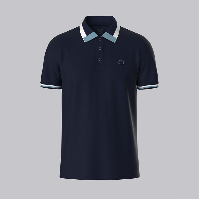 Picture of TORR Navy Performance Polo