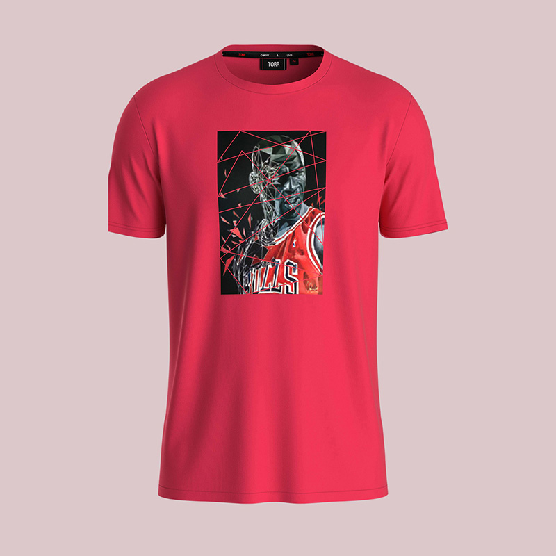 Picture of TORR True Red Men's Activewear T-shirt