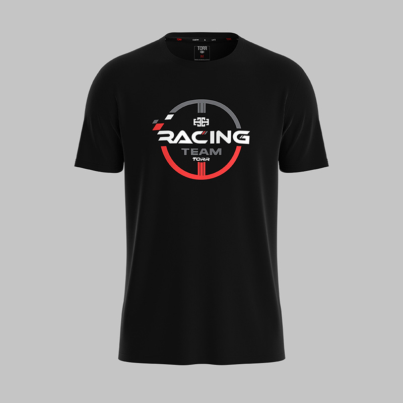 Picture of TORR Black Men's Activewear T-shirt