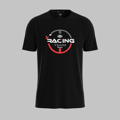 Picture of TORR Black Men's Activewear T-shirt