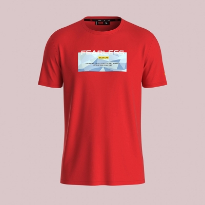 Picture of TORR Red Men's Activewear T-shirt