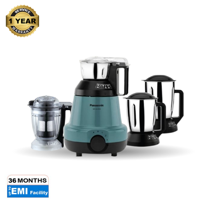 Picture of Panasonic 900W Mixer Grinder (4 In 1) Coral Blue (MX-GC4550)