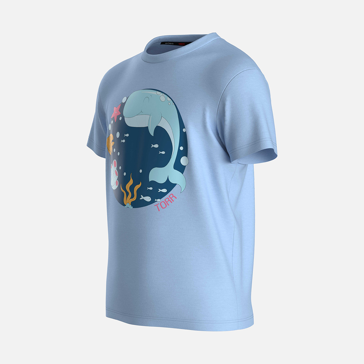 Picture of TORR IceÂ Blue Girl's T-shirt