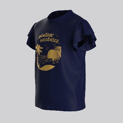 Picture of TORR Athletic Navy Girl's T-shirt