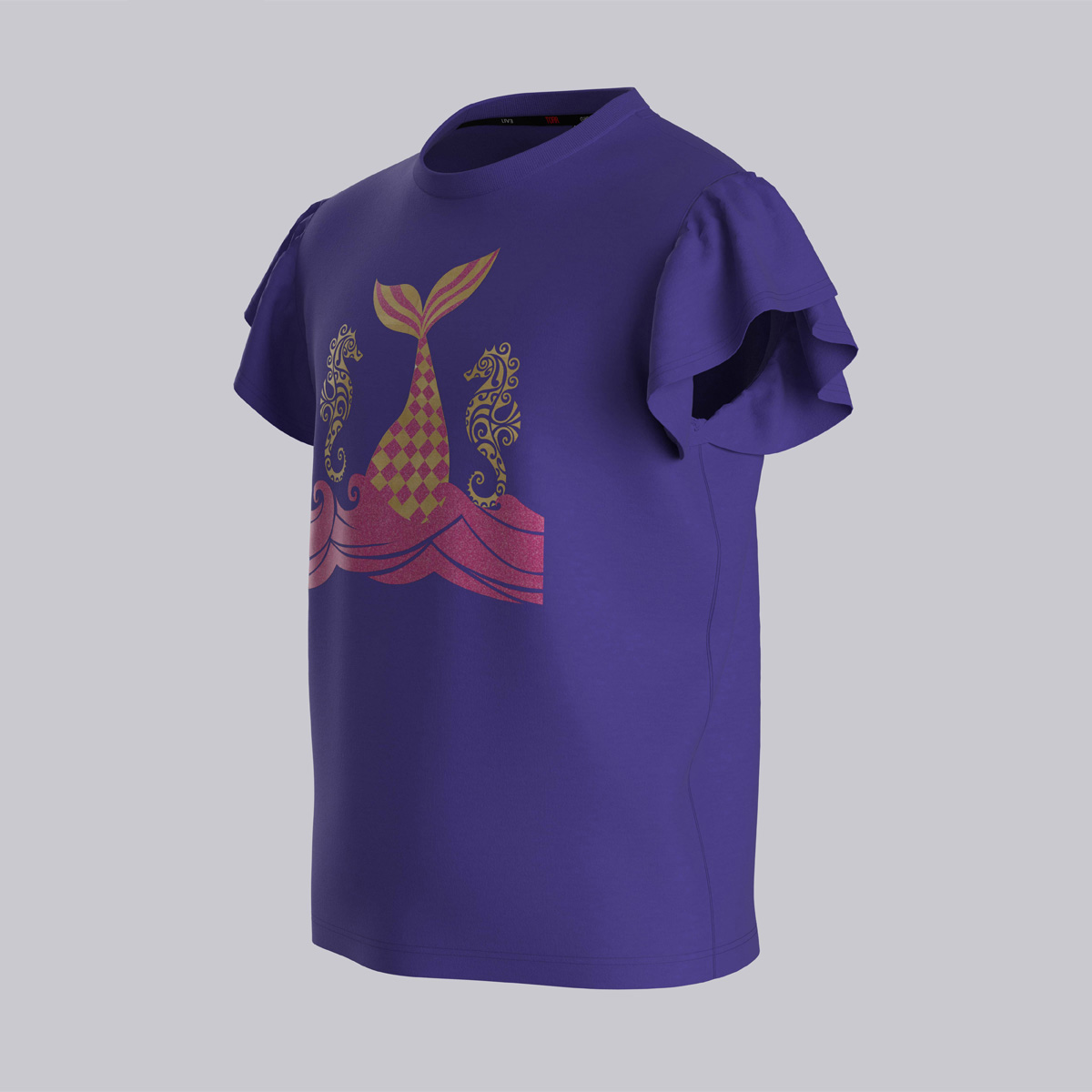 Picture of TORR Blue Girl's T-shirt