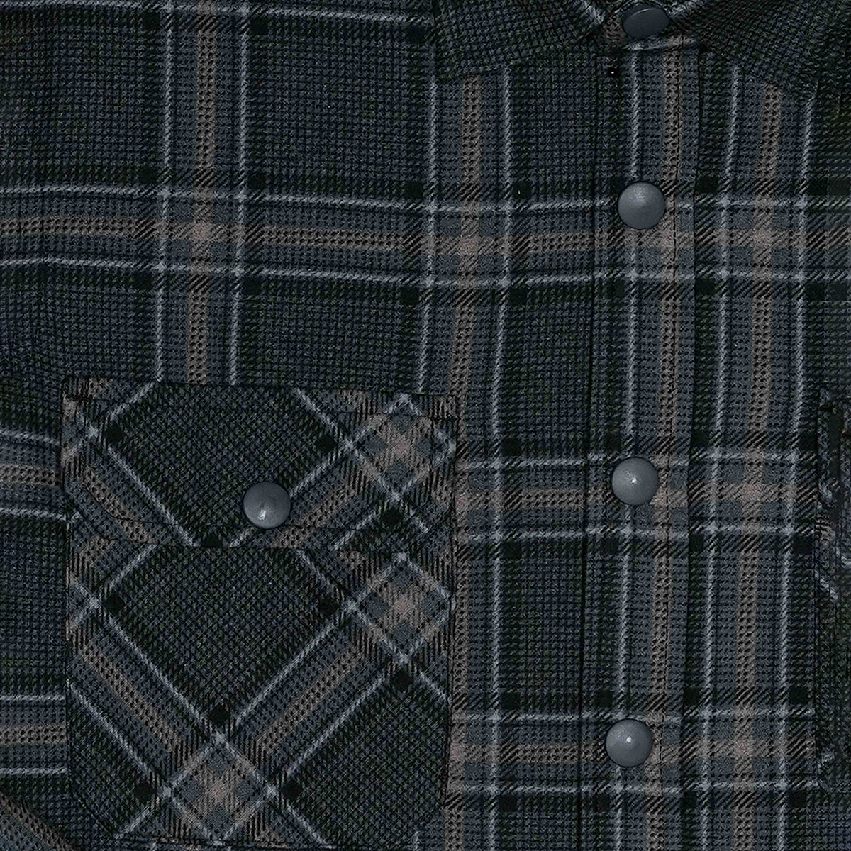 Picture of TORR Black Grey Men's Shirts