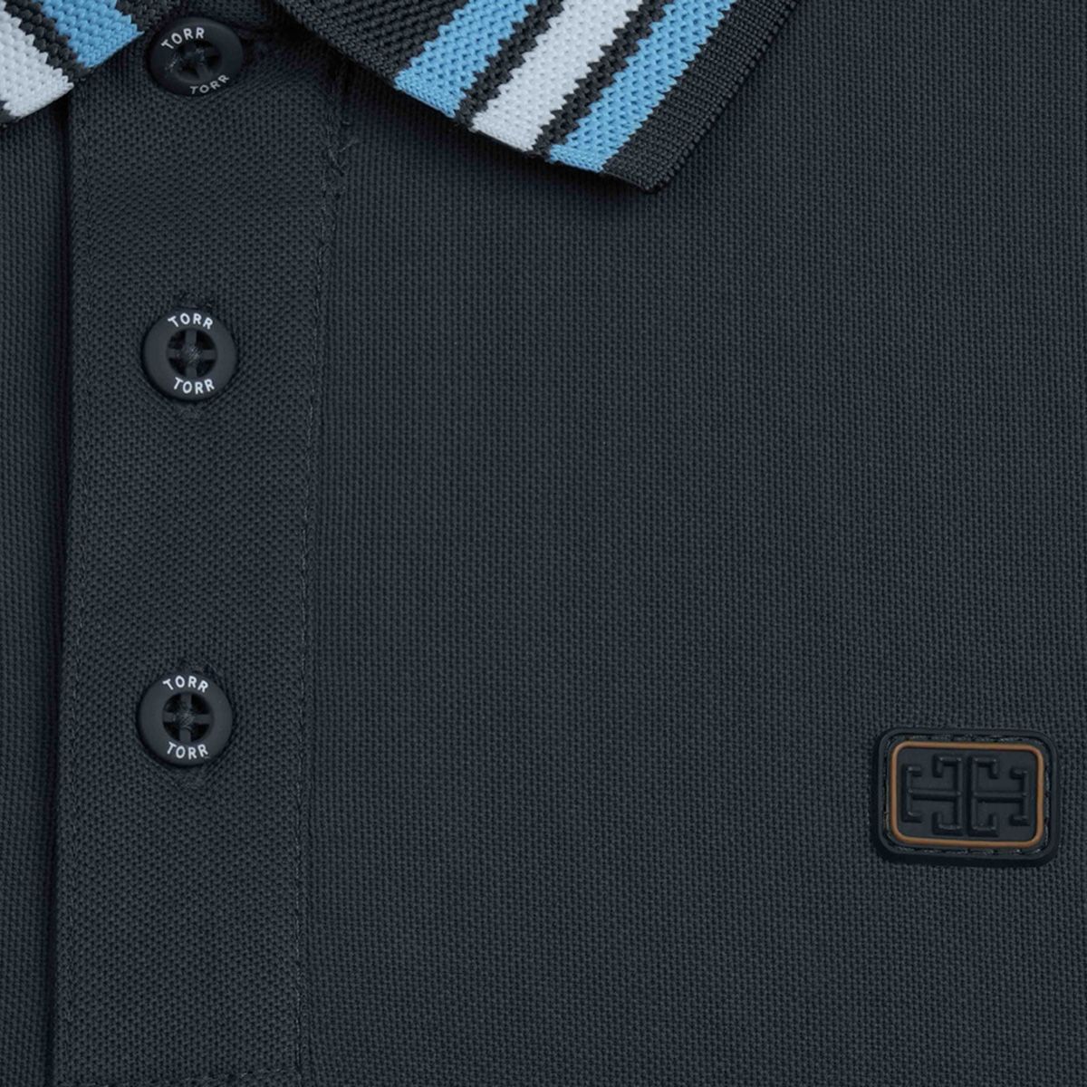 Picture of TORR Dark Grey Performance Polo