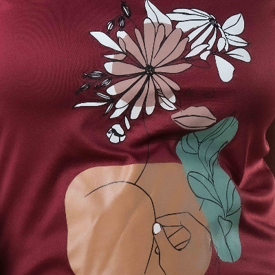 Picture of TORR DARK GARRNET Women's T-shirt