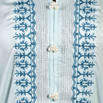 Picture of TORR Sky Blue Ethnic Wear (01 Piece Kurti)