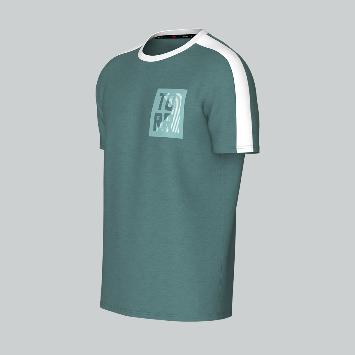 Picture of TORR Pacific & White Men's T-shirt