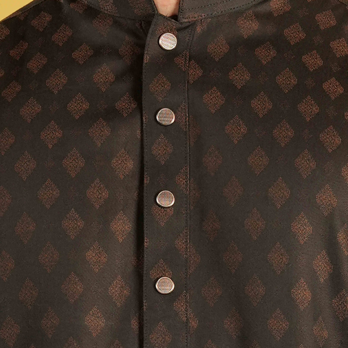 Picture of TORR Maroon Aop Men's Panjabi