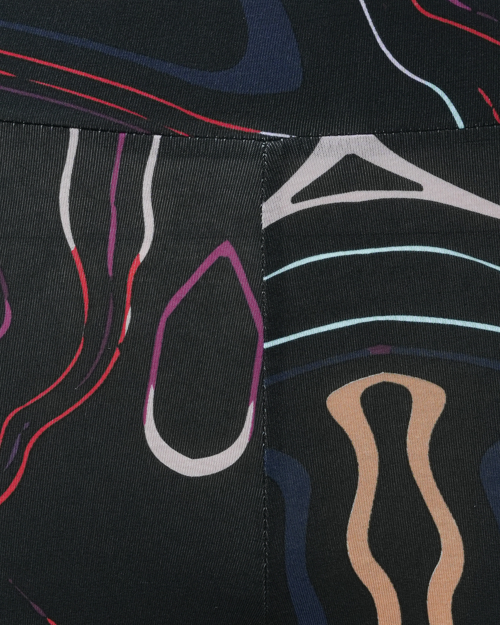 Picture of TORR BLACK MULTI AOP Women's Leggings