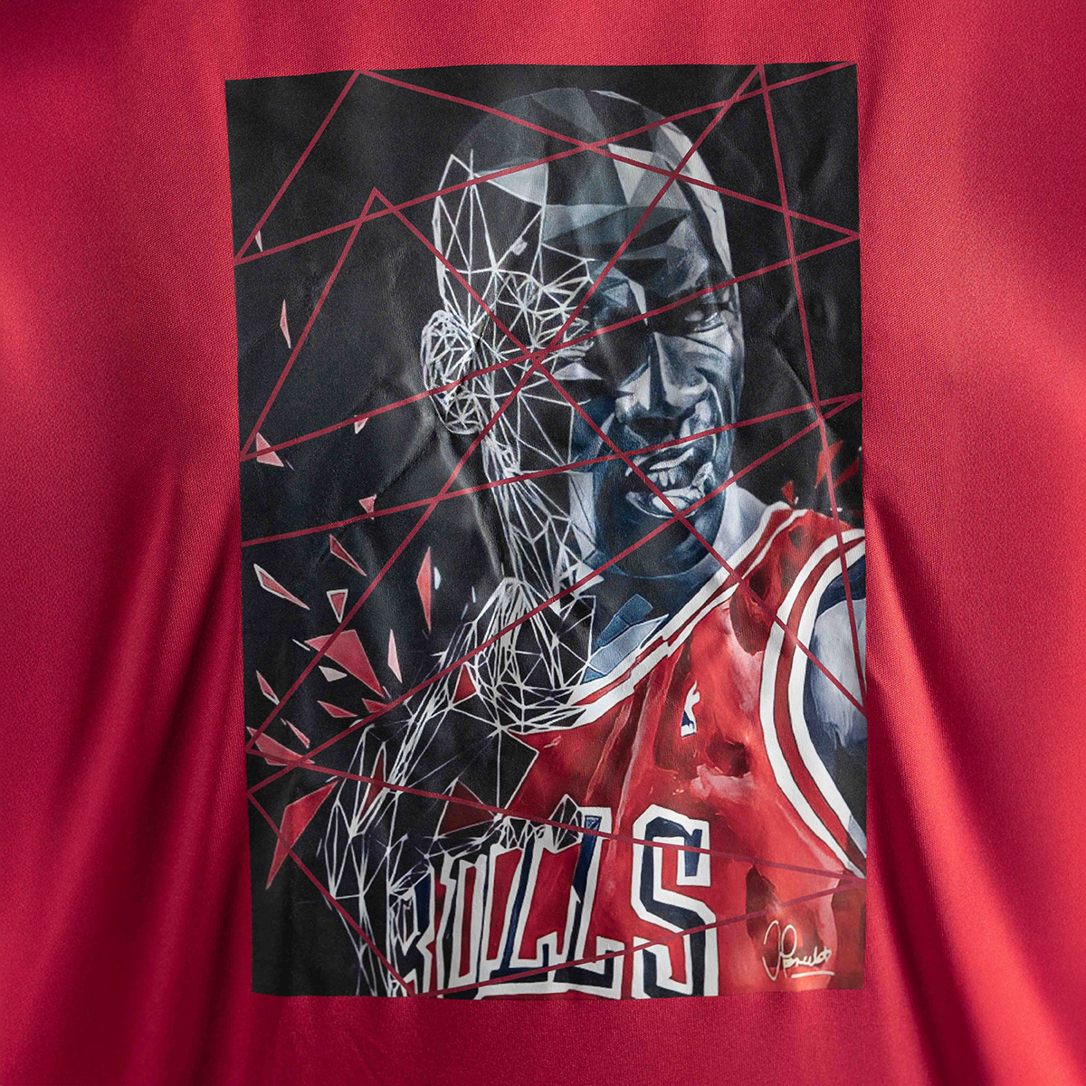 Picture of TORR True Red Men's Activewear T-shirt