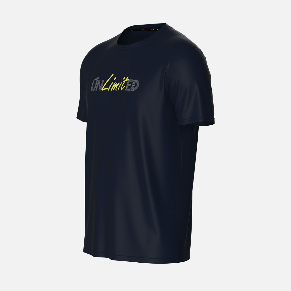 Picture of TORR Navy Interlock Men's Activewear T-shirt