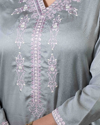 Picture of TORR  Silver Ethnic Wear (01 Piece Kurti)