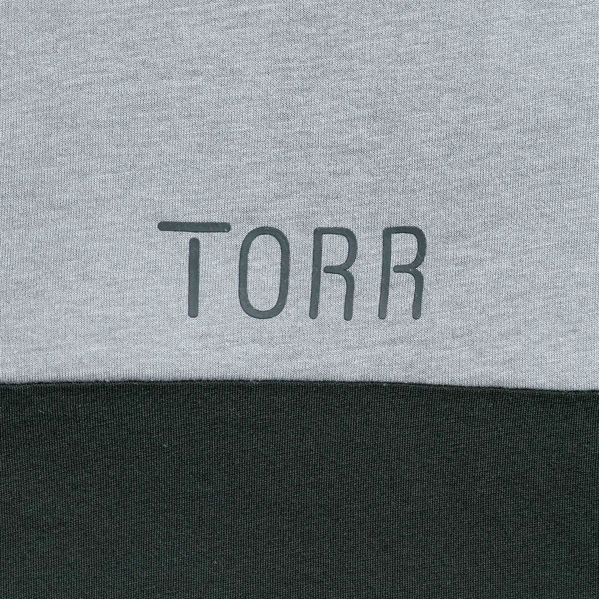Picture of TORR Black Dark Grey Men's T-shirt