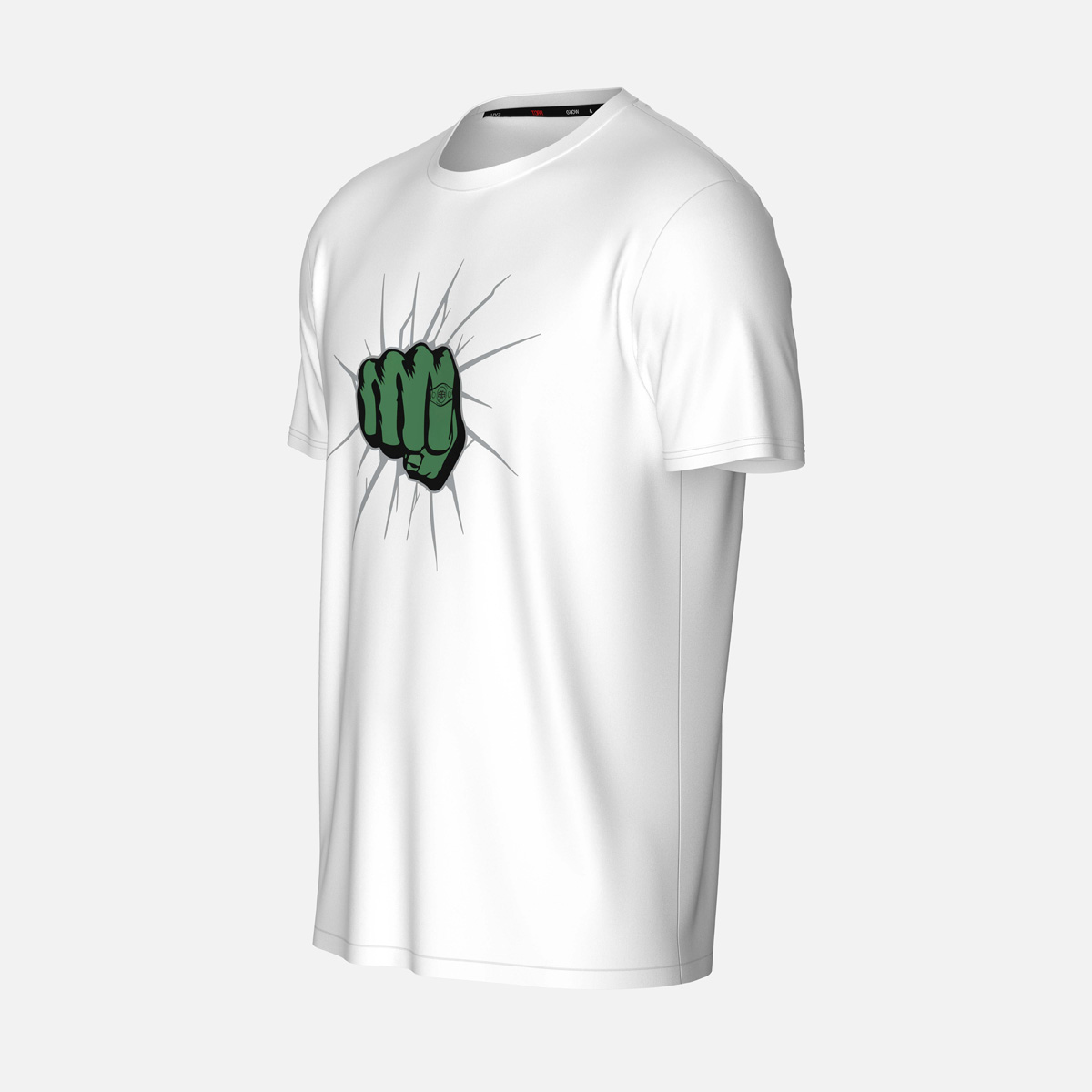 Picture of TORR White Men's Activewear T-shirt