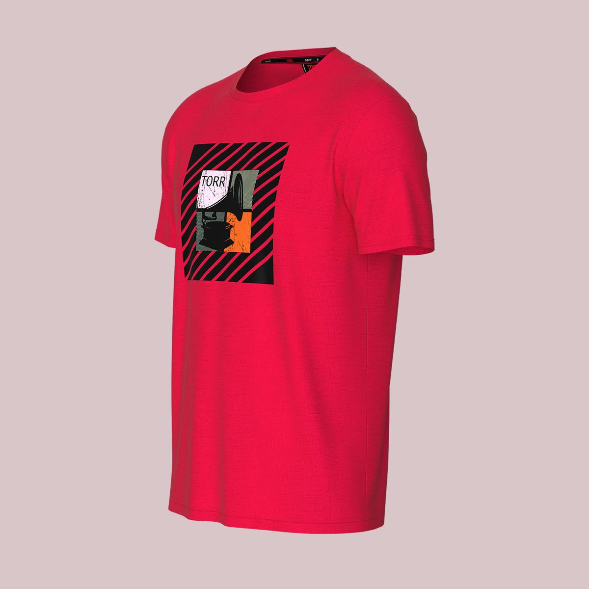 Picture of TORR Red Men's  T-shirt