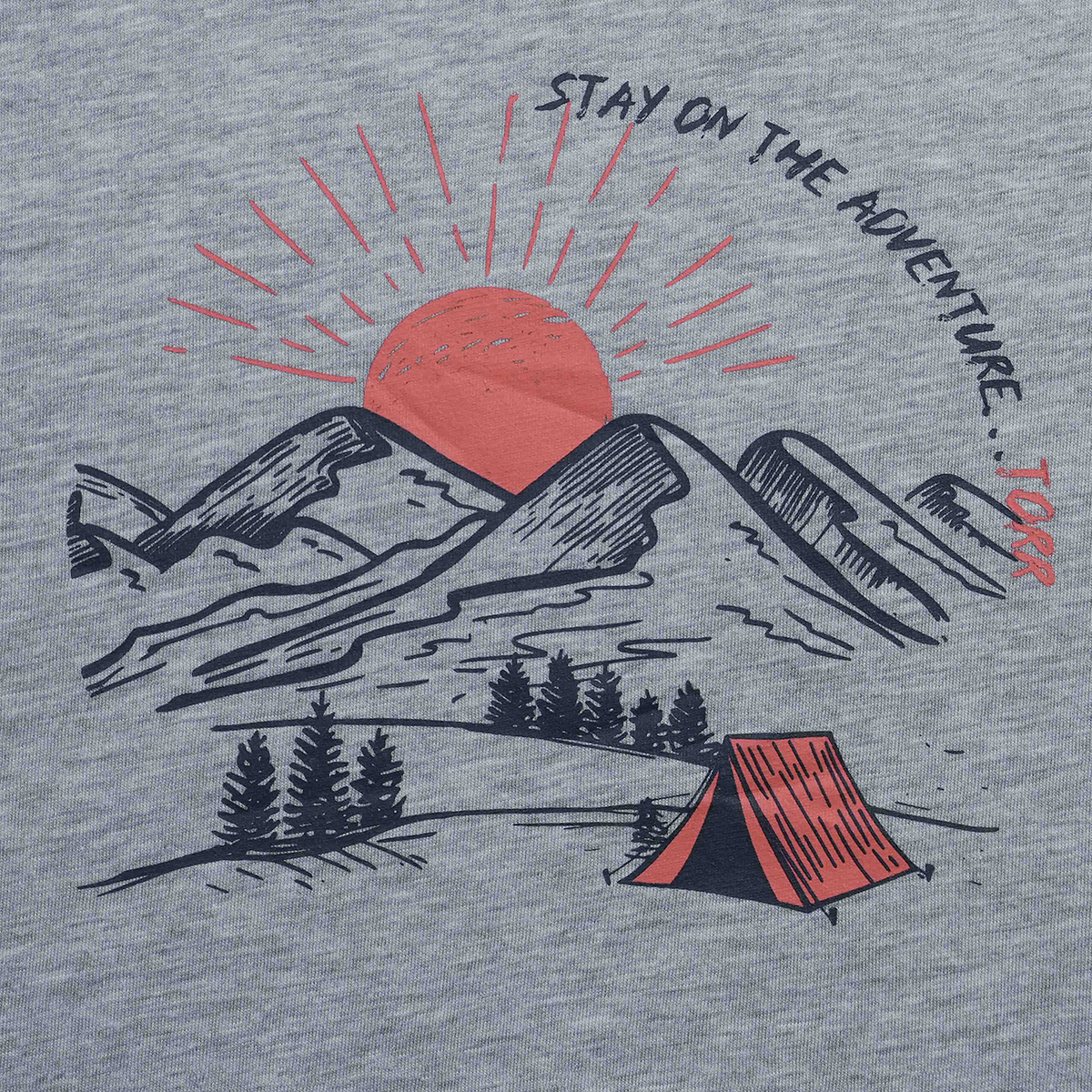 Picture of TORR Grey Men's T-shirt