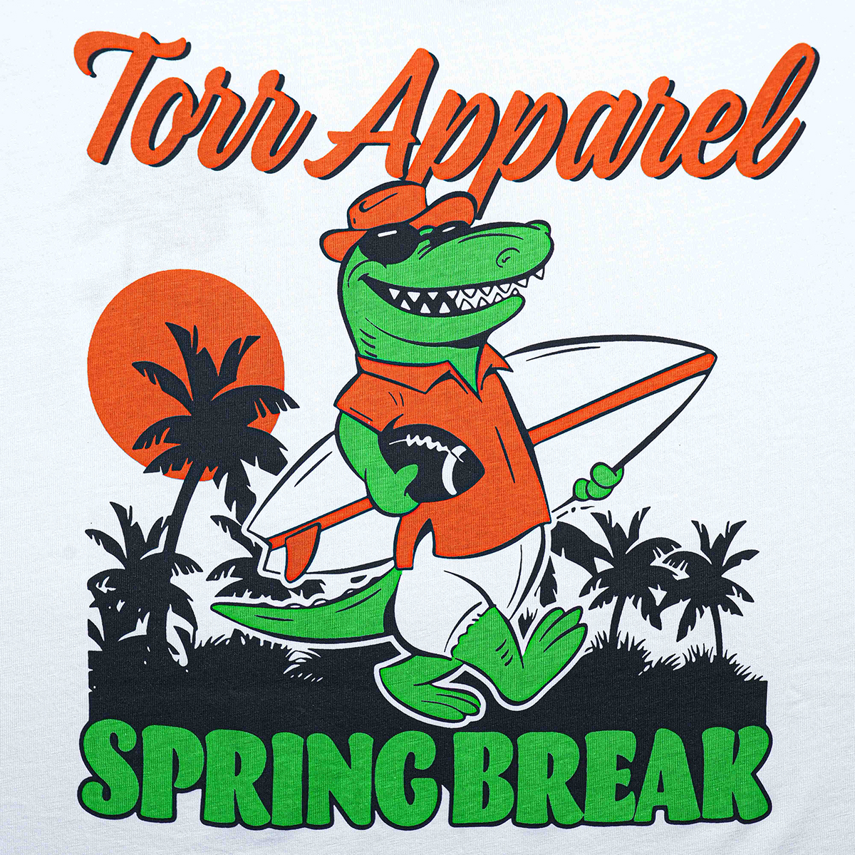 Picture of TORR White Drop Shoulder T-shirt