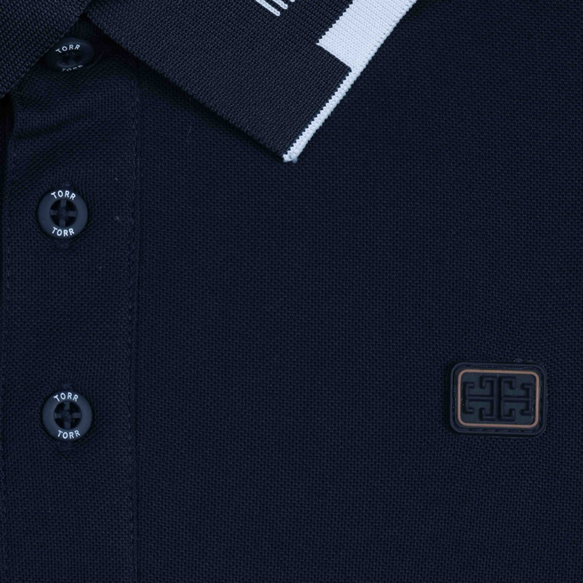 Picture of TORR Navy Performance Polo