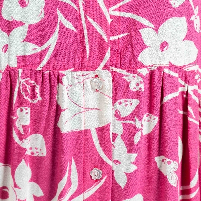 Picture of TORR Pink AOP Women's Long Top