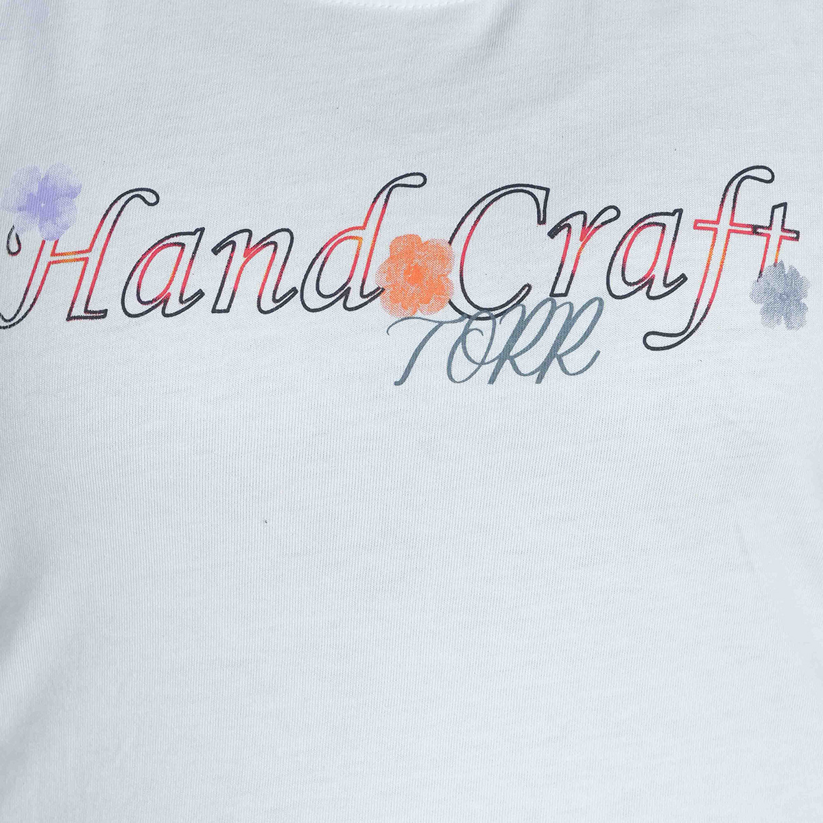 Picture of TORR White Women's T-shirt