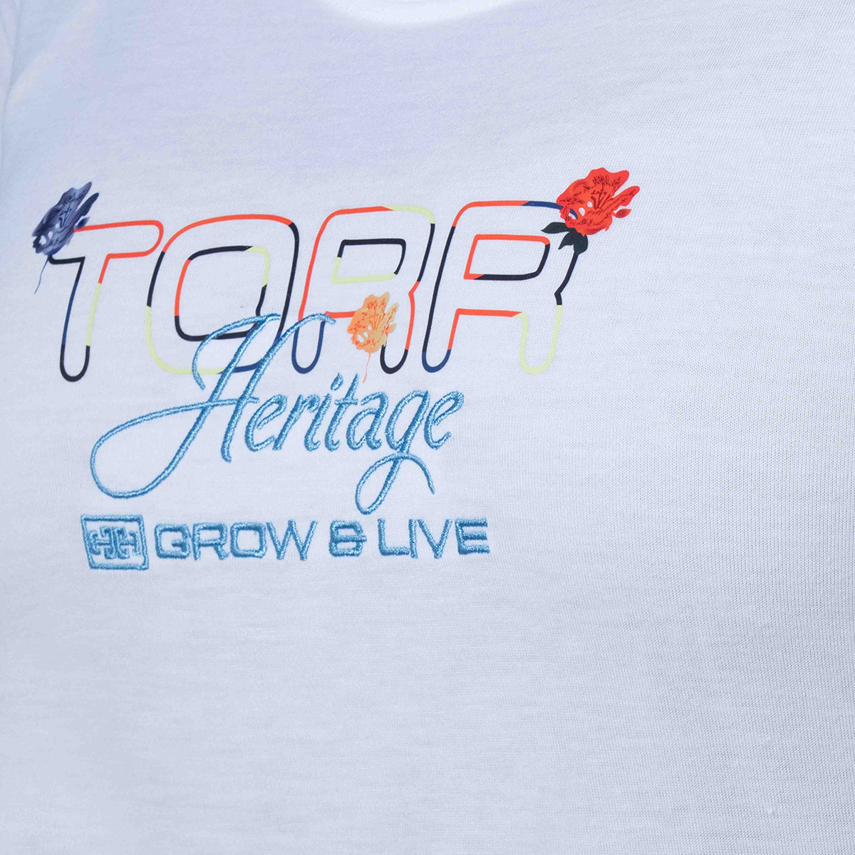 Picture of TORR White Women's T-shirt