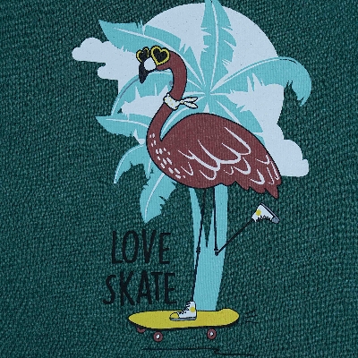 Picture of TORR Green Jacket Girl's T-shirt