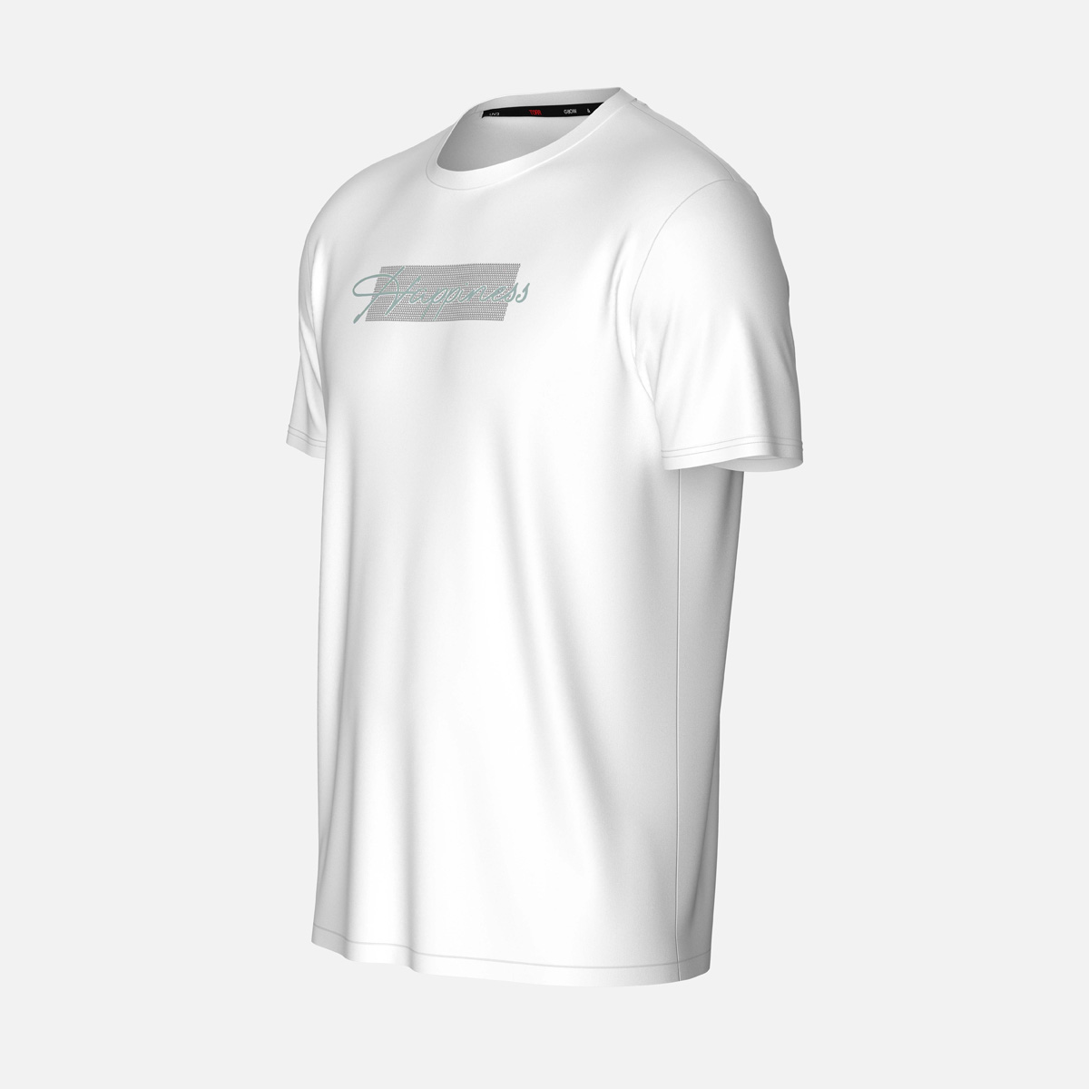 Picture of TORR White Men's Activewear T-shirt