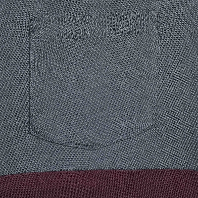 Picture of TORR Dark Grey Wine Men's  T-shirt