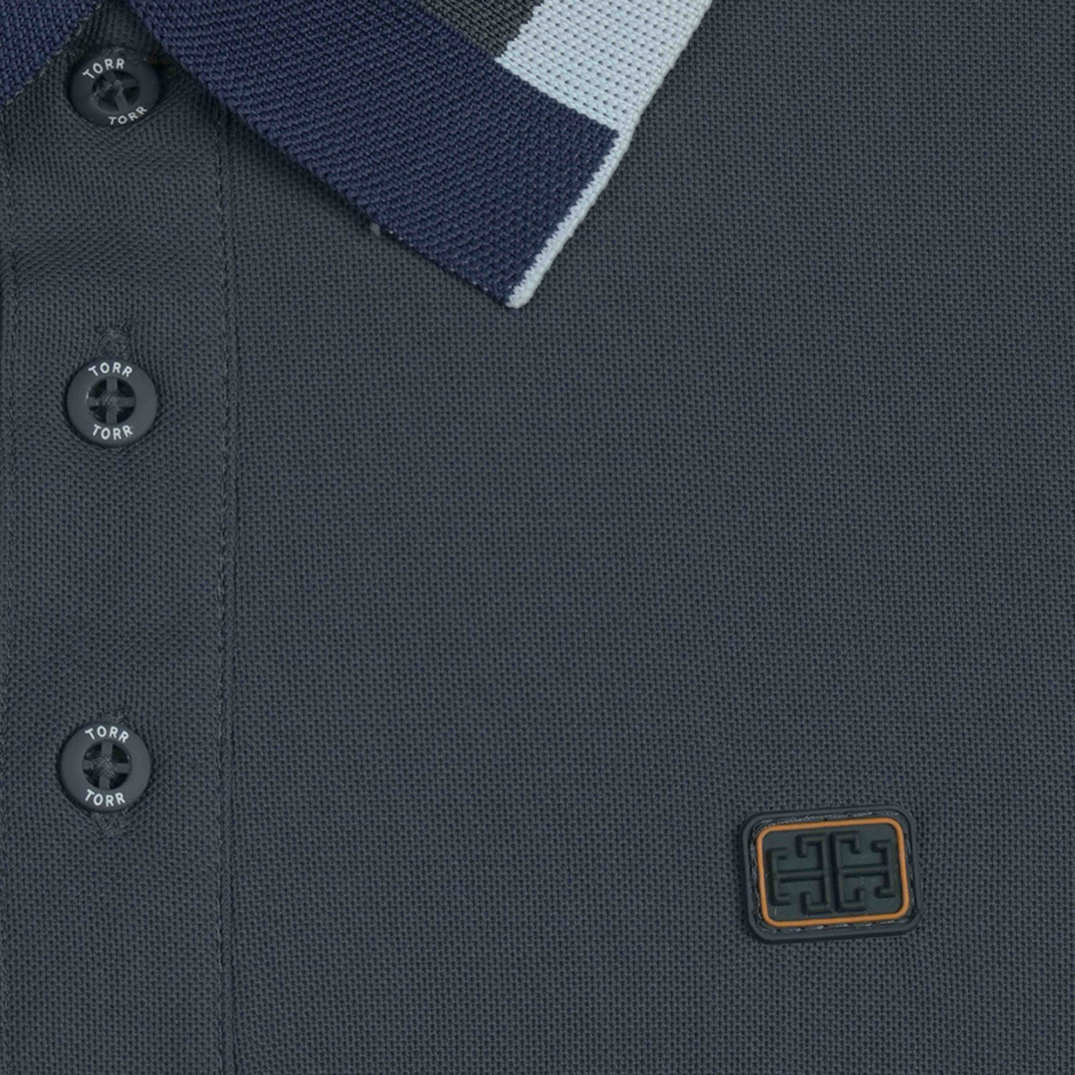 Picture of TORR Dark Grey Performance Polo