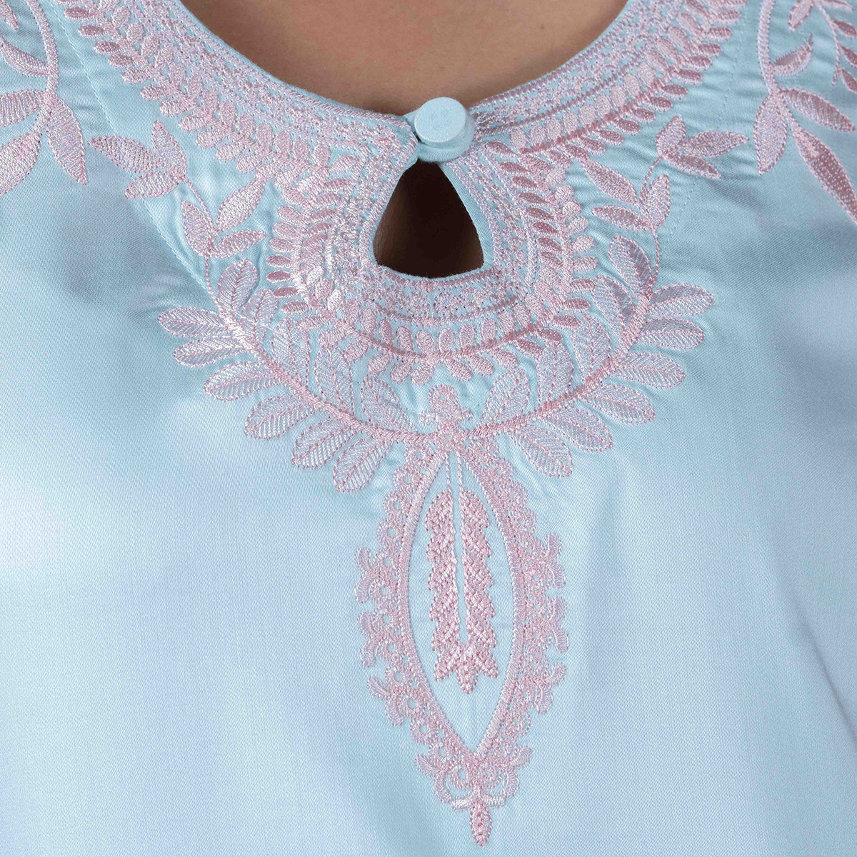 Picture of TORR  Sky Blue Ethnic Wear (01 Piece Kurti)