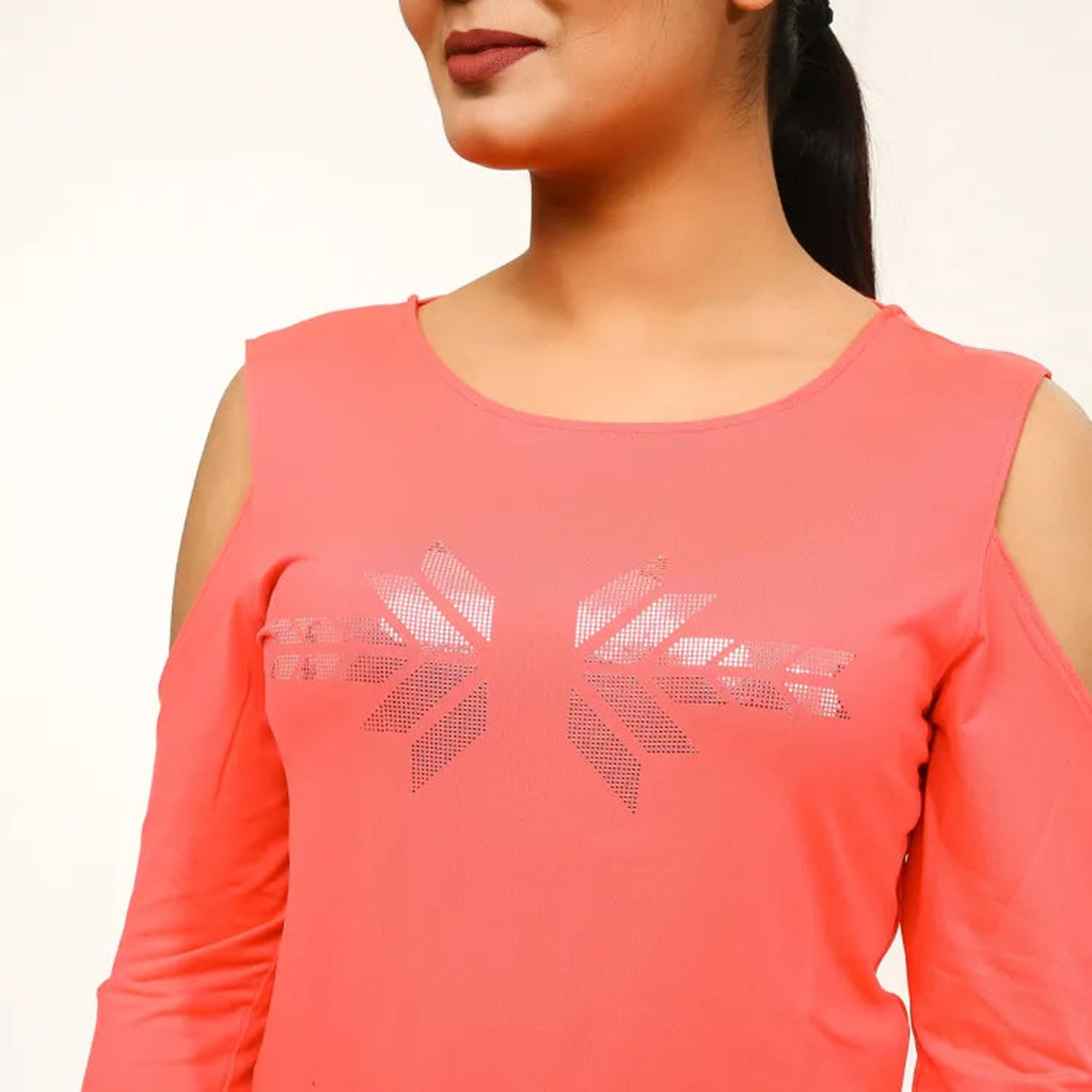 Picture of TORR Pink Women's Activewear Top