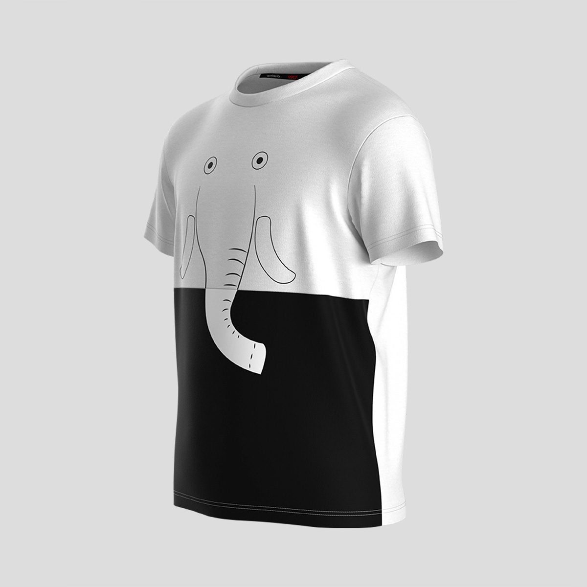 Picture of TORR White Black Boys T-shirt