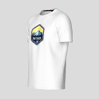 Picture of TORR White Men's  T-shirt