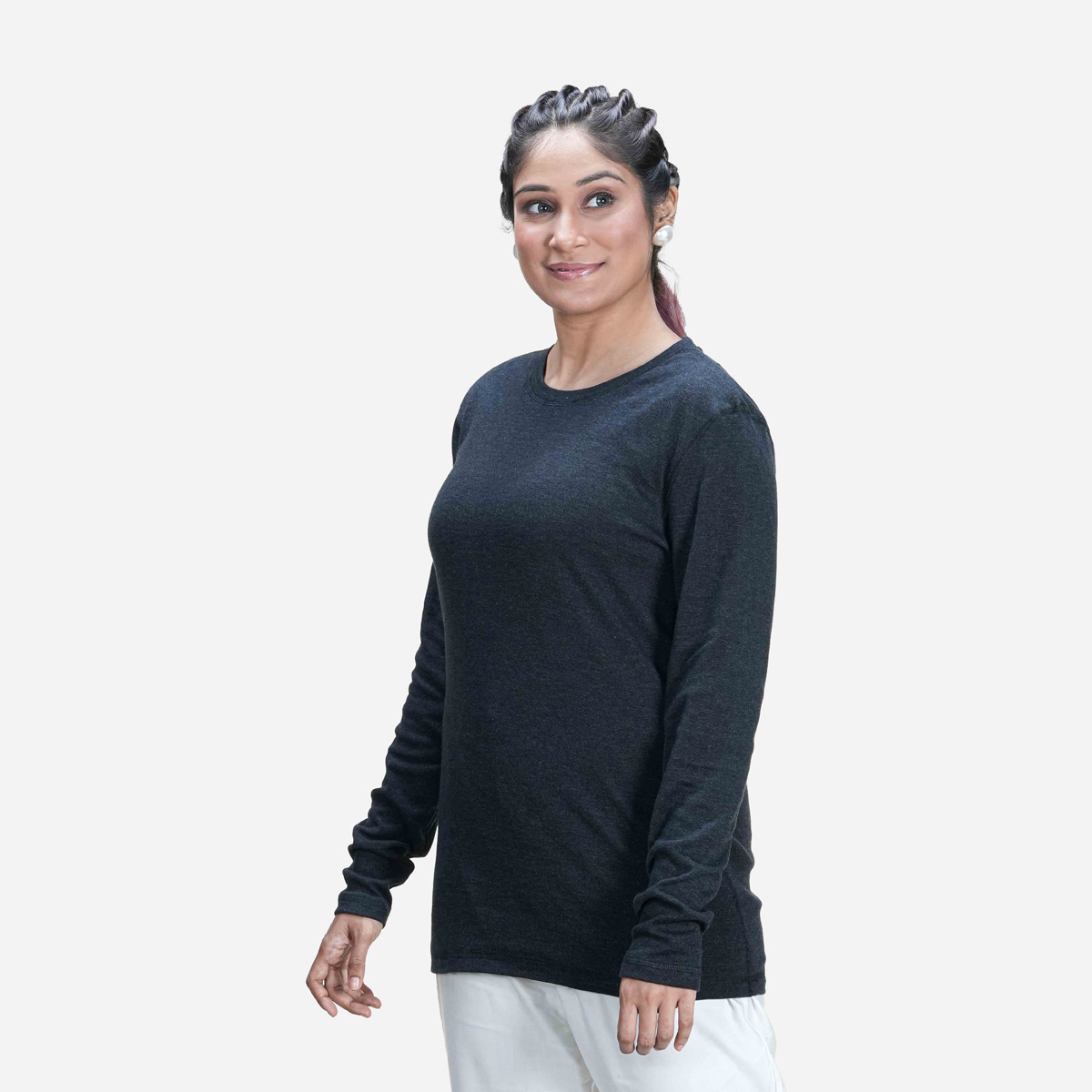 Picture of TORR Black Women's L/S T-Shirt