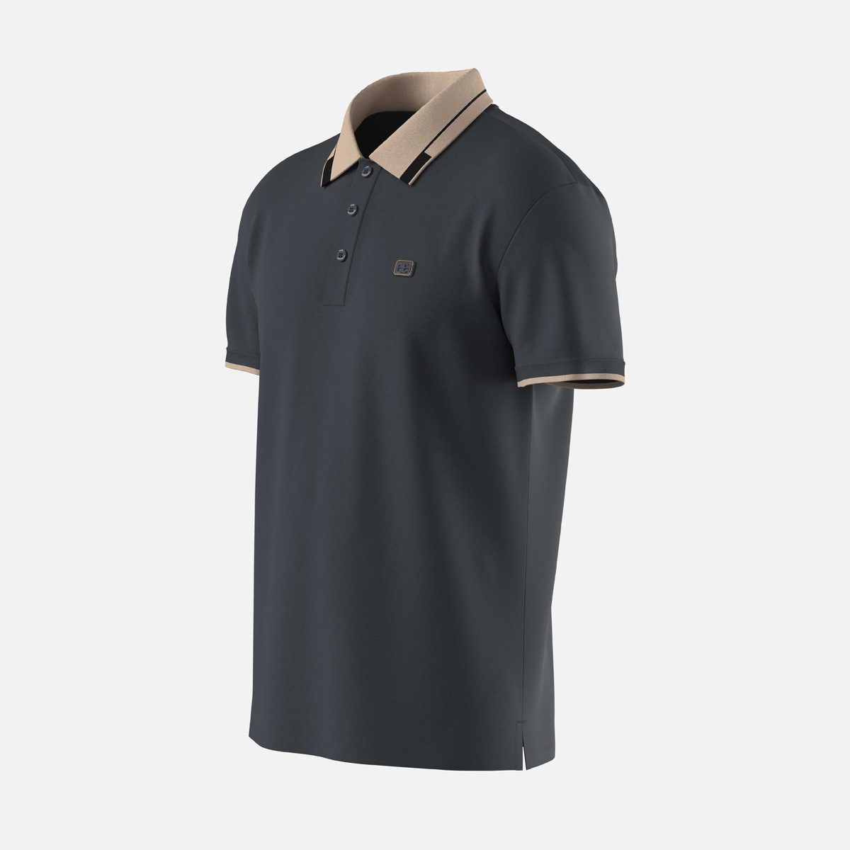 Picture of TORR Dark Grey Performance Polo